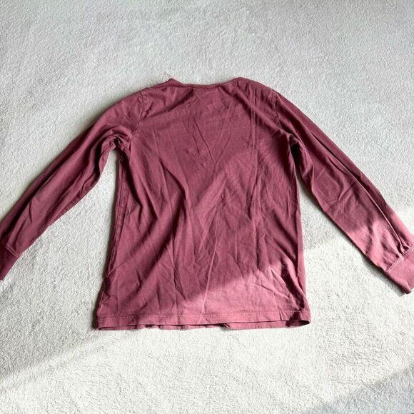 OshKosh B’Gosh Boys Longsleeve Garment Dyed Henley Shirt - Picture 6 of 6